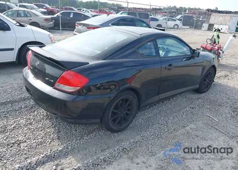 2005 Hyundai Tiburon Gt z USA, uszkodzony, nr VIN KMHHN65F45U169356